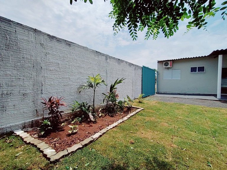 Casa agradável com jacuzzi, área de lazer, enxoval