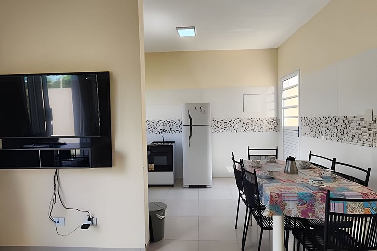 bela casa para até 10 hóspedes